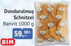 BANVİT DONDURULMUŞ SCHNİTZEL BANVİT DONDURULMUŞ SCHNİTZEL